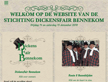 Tablet Screenshot of dickensfairbennekom.nl
